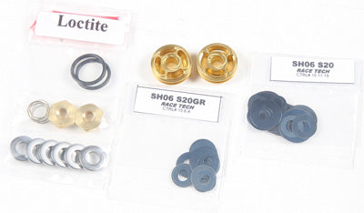 RACE TECH G2-R FORK GOLD VALVE PART# FMGV S2040G NEW
