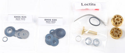 RACE TECH GOLD FORK VALVE KIT PART# FMGV S2050C NEW