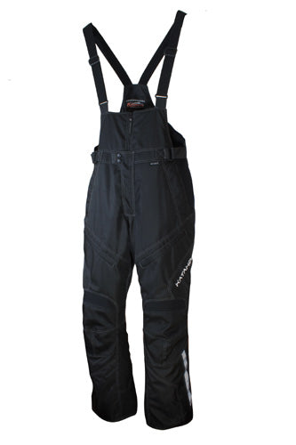 KATAHDIN GEAR KATHADIN GEAR MEN'S X2.5 SNOWMOBILE BIB REG BLACK-MED 84192203