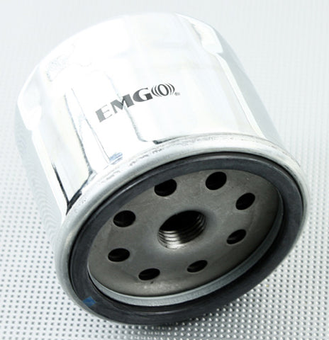 EMGO 1980-1984 Harley-Davidson XLS1000 1000 Roadster OIL FILTER H/D CHROME 10-07
