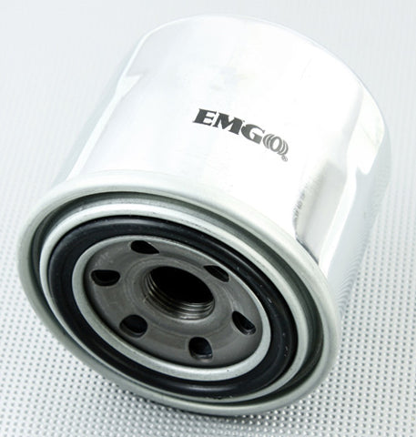 EMGO 1985-1986 Suzuki GV1200 Madura OIL FILTER CHROME 10-55610