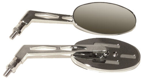 EMGO PR/MIRROR OVAL BILLET LONG PART#  20-26307