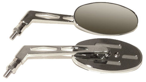 EMGO PR/MIRROR OVAL BILLET LONG PART#  20-26307