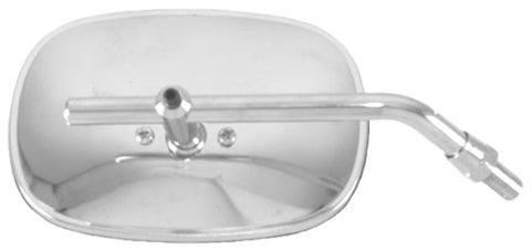 EMGO MIRROR- RECTANGULAR 10MM HONDA-SUZUKI-KAW PART#  20-34900