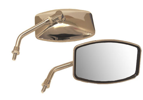 EMGO BIG ONE CRUISER MIRROR CHROME 2/PK PART#  20-42460