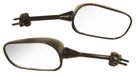 EMGO EA/MIRROR RIGHT BLACK 650 NINJA PART#  20-43031