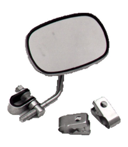 EMGO 20-49800 MIRROR UNIV. W 3 CLAMPS