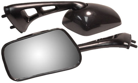 EMGO 1988-1998 Suzuki GSX-R1100 PR/MIRROR BLK GSXR MINI 20-69760