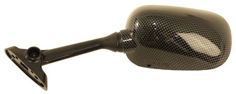 EMGO MIRROR LEFT GSXR1000 CARBON SV650 '03-04 PART NUMBER 20-69774