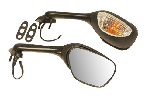 EMGO 2005-2006 Suzuki GSX-R1000 EA/MIRROR LEFT SUZ BLK 20-69792