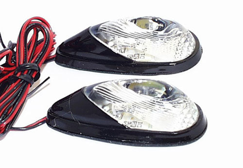 EMGO LED LIGHT-K/AMB FLUSH MNT CLR LENS- 64MMX24MM PART#  61-97001