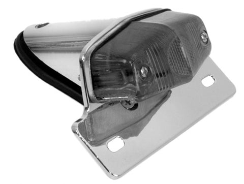 EMGO TAIL LIGHT 12V W/DIE CAST CHR BCKT 62-21521