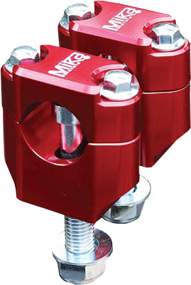MIKA METALS RUBBER MOUNTED CLAMPS RED 7/8 PART# RED MK-R-78 NEW