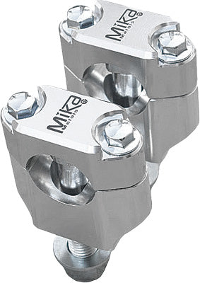 MIKA METALS RUBBER MOUNTED CLAMPS SILVER 7/8 PART# SILVER MK-SI-78 NEW