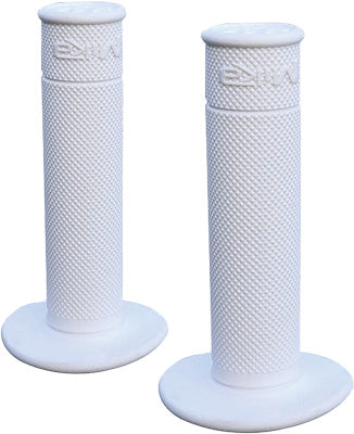 MIKA METALS 50/50 Waffle Grips (Alpine White) PART NUMBER GRIPS-WHITE