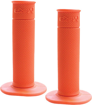 MIKA METALS 50/50 WAFFLE GRIPS (ORANGE) PART# GRIPS-ORANGE NEW