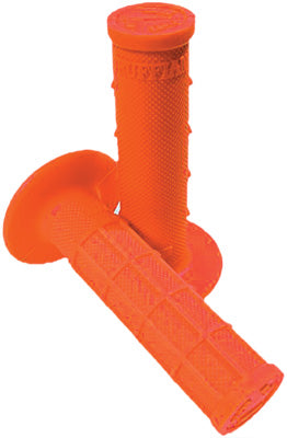 ODI RUFFIAN HALF WAFFLE GRIPS (ORANGE) PART# H01RFO NEW