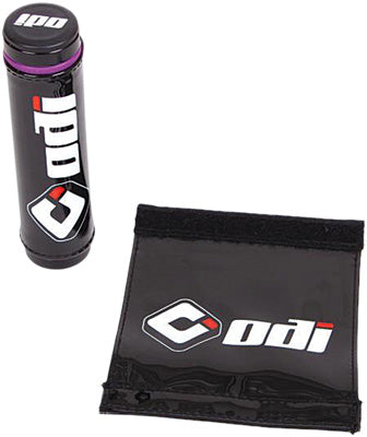 ODI GRIP COVERS BLACK W/LOGO PART# G01GCB NEW
