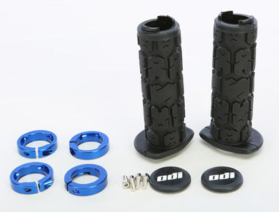 ODI ATV ROGUE LOCKON GRIP 120MM BLACK/BLUE J31RGB-U