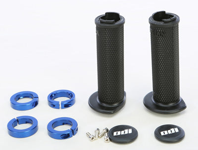ODI ATV RUFFIAN LOCKON GRIP 120MM BLACK/BLUE J31RFB-U