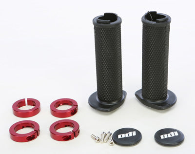 ODI Atv Ruffian Lockon Grip 120Mm Black/Red PART NUMBER J31RFB-R