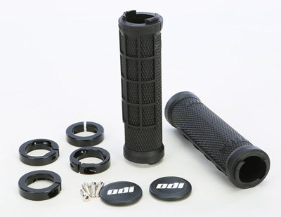 ODI ATV RUFFIAN HALF WAFFLE GRIP BLACK/BLACK J32RFB-B