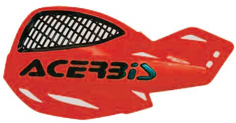 ACERBIS ACERBIS UNIKO VENTED HANDGUARDS (RED) PART# 2072670004 NEW PART NUMBER 2