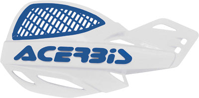 ACERBIS ACERBIS UNIKO VENTED HANDGUARDS (WHITE/BLUE) PART# 2072671029 NEW PART N