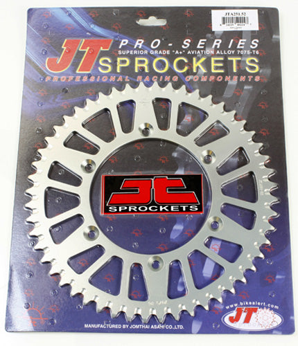 JT SPROCKET JT REAR ALLOY SPROCKET (JTA251) 52 TOOTH JTA251.52