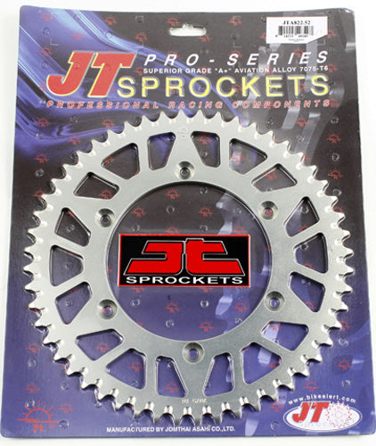 JT SPROCKET JT REAR ALLOY SPROCKET (JTA822) 52 TOOTH JTA822.52