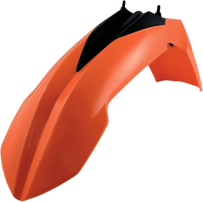 ACERBIS FRONT FENDER (ORANGE) PART# 2082010237 NEW
