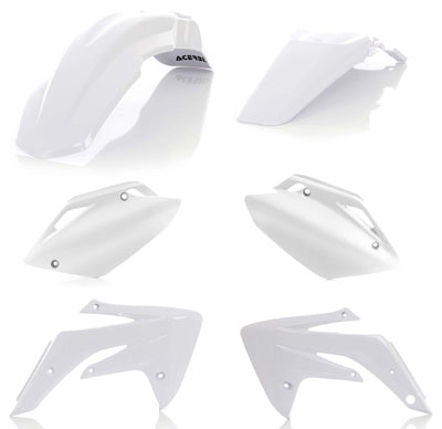ACERBIS PLASTIC KIT (WHITE) PART# 2084600002 NEW
