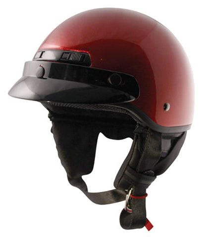 ZOX 86-11076 BANOS METAL FLAKE RED 2XL HELMET