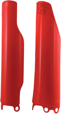 ACERBIS LOWER FORK COVER SET (RED) PART# 2113710227 NEW