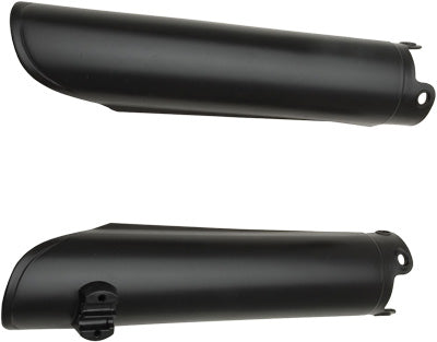 ACERBIS LOWER FORK COVER SET (BLACK) PART# 2113740001 NEW