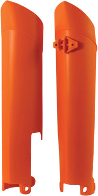 ACERBIS LOWER FORK COVER SET (ORANGE) PART# 2113750237 NEW