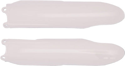 ACERBIS LOWER FORK COVER SET (WHITE) PART# 2113760002 NEW
