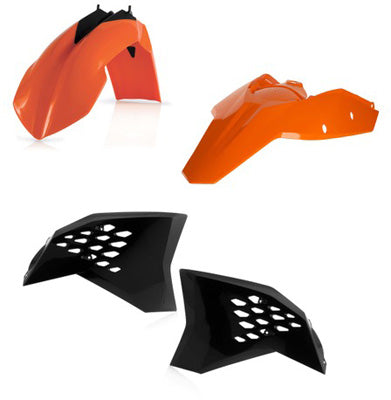 ACERBIS PLASTIC KIT (ORANGE) PART# 2113790357 NEW