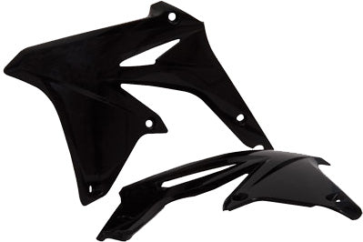 ACERBIS ACERBIS RADIATOR SHROUDS (BLACK) PART# 2113860001 NEW PART NUMBER 211386