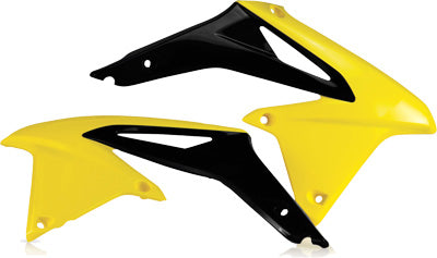 ACERBIS ACERBIS RADIATOR SHROUDS (YELLOW) PART# 2113861017 NEW PART NUMBER 21138
