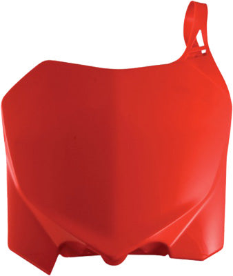 ACERBIS FRONT PLATE (RED) PART# 2141850227 NEW