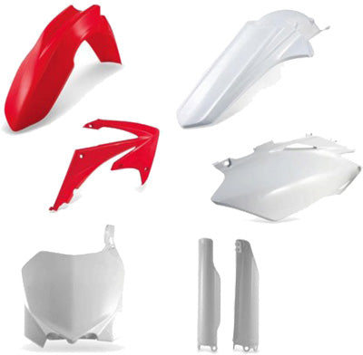 ACERBIS PLASTIC KIT (RED) PART# 2198000438 NEW