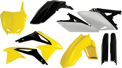 ACERBIS FULL PLASTIC KIT (YELLOW) PART# 2198033914 NEW