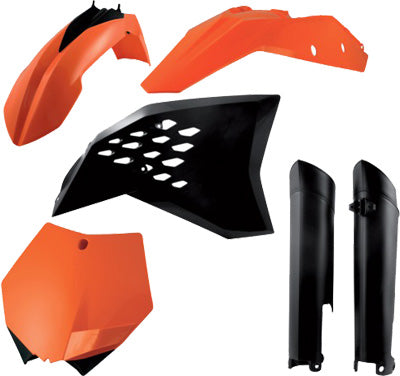 ACERBIS PLASTIC KIT (ORANGE) PART# 2198070354 NEW