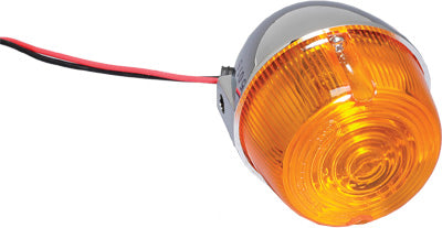 K S 1980-1985 Harley-Davidson FXEF Fat Bob TURN SIGNAL H-D FRONT W/THREADS 25-50