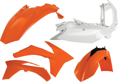 ACERBIS PLASTIC KIT (ORANGE) PART# 2250393593 NEW