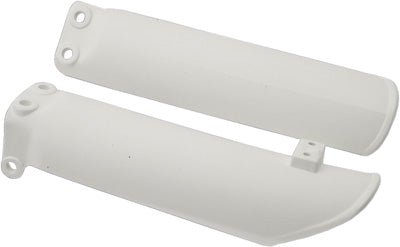 ACERBIS LOWER FORK COVER SET (WHITE) PART# 2253020002 NEW