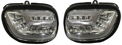 PATHFINDER LED FRONT TURN SIGNAL KIT CLEAR G18DTC