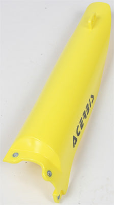 ACERBIS LOWER FORK COVER LT SUZ 02 YLW PART# 2042970231 NEW