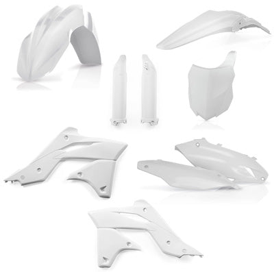 ACERBIS FULL PLASTIC KIT (WHITE) PART# 2314180002 NEW